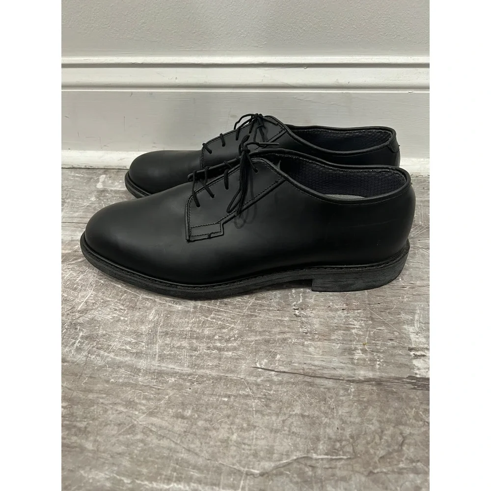 ALTAMA Military Dress Oxfords Black Leather Shoes 11.5D E00941A SPE1C1-15-D-1067